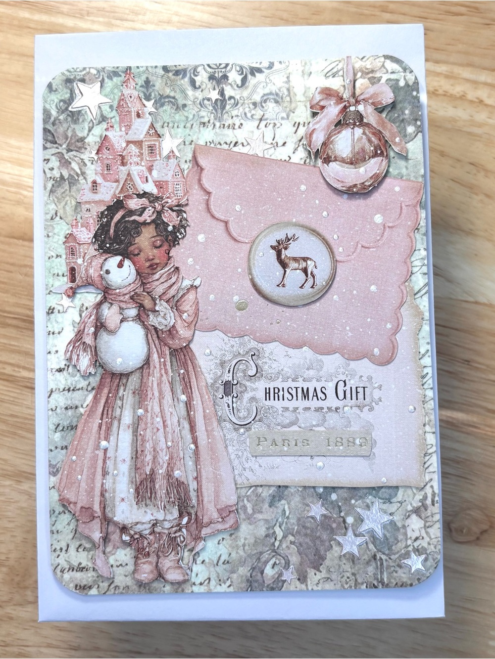 Handmade Christmas Greeting Card